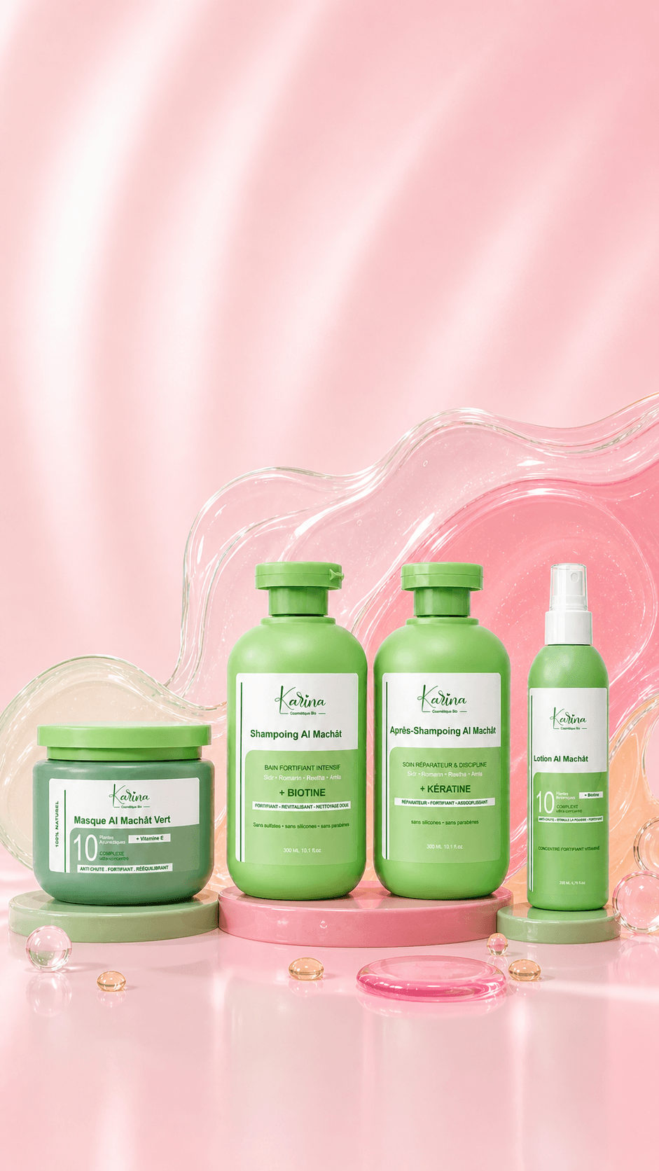La boutique Karina - essentiels beauté formulés en Tunisie