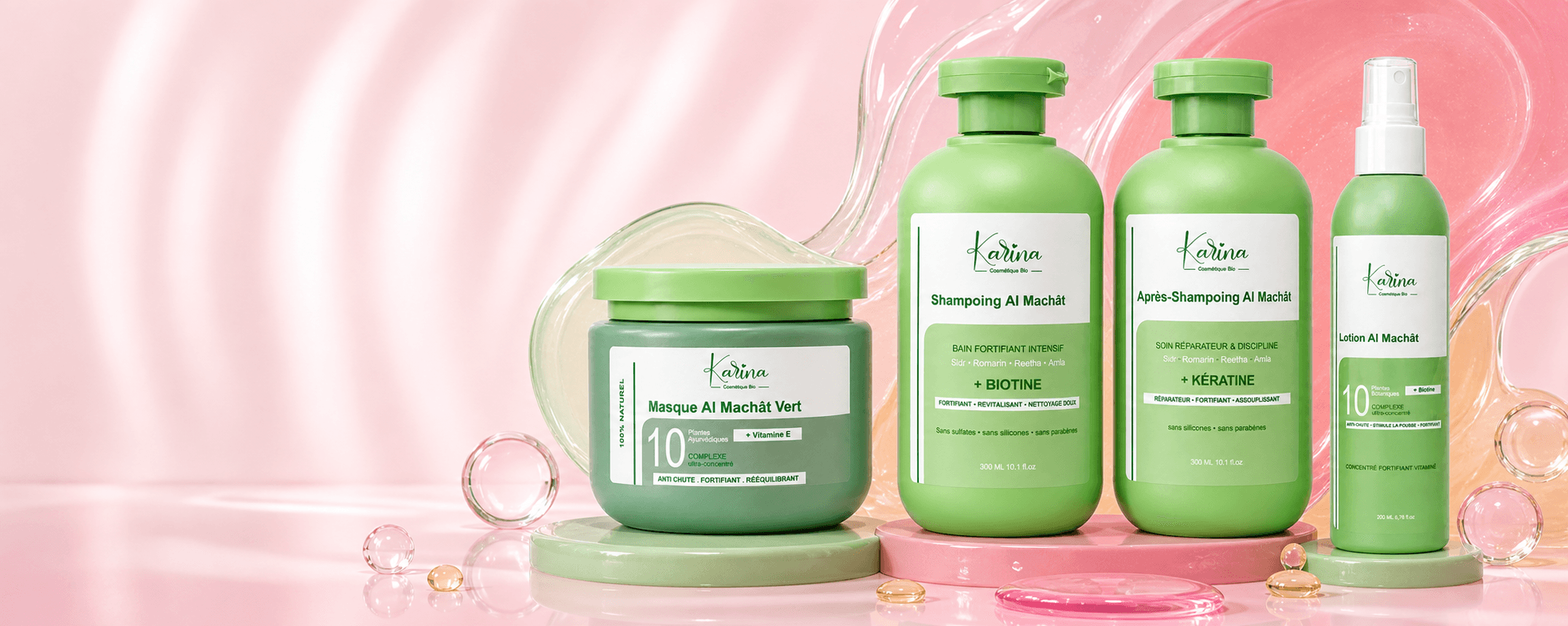 La boutique Karina - essentiels beauté formulés en Tunisie
