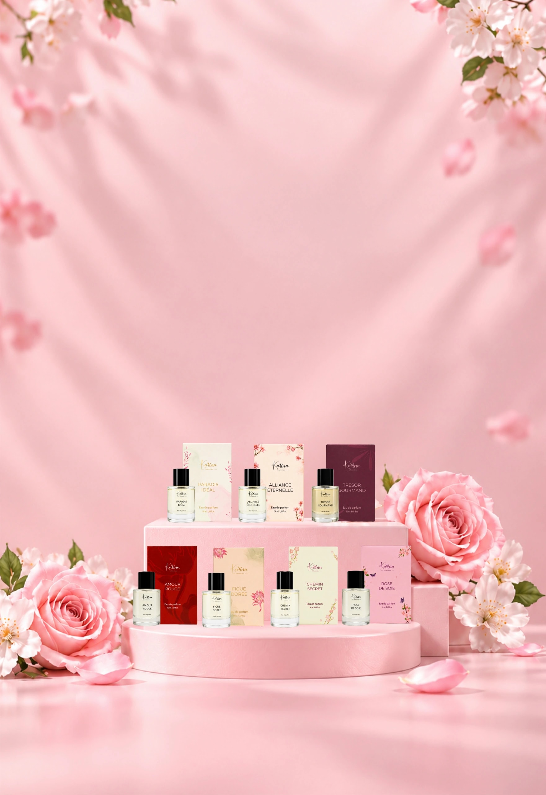 NOUVELLE COLLECTION DE PARFUMS POUR FEMME