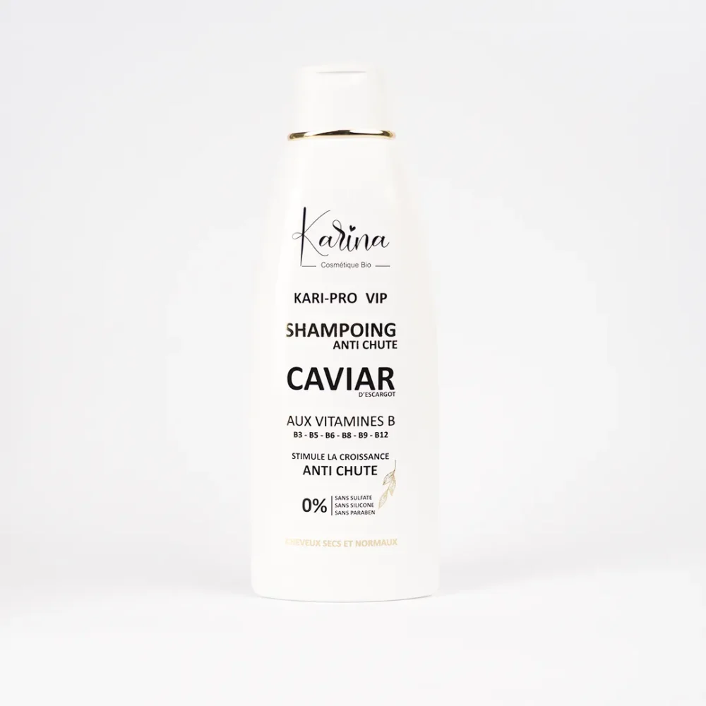 shampoing caviar vip pour cheveux secs et normaux - Karina