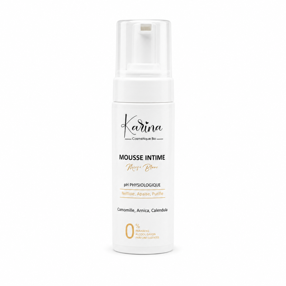 Mousse intime Musc Blanc