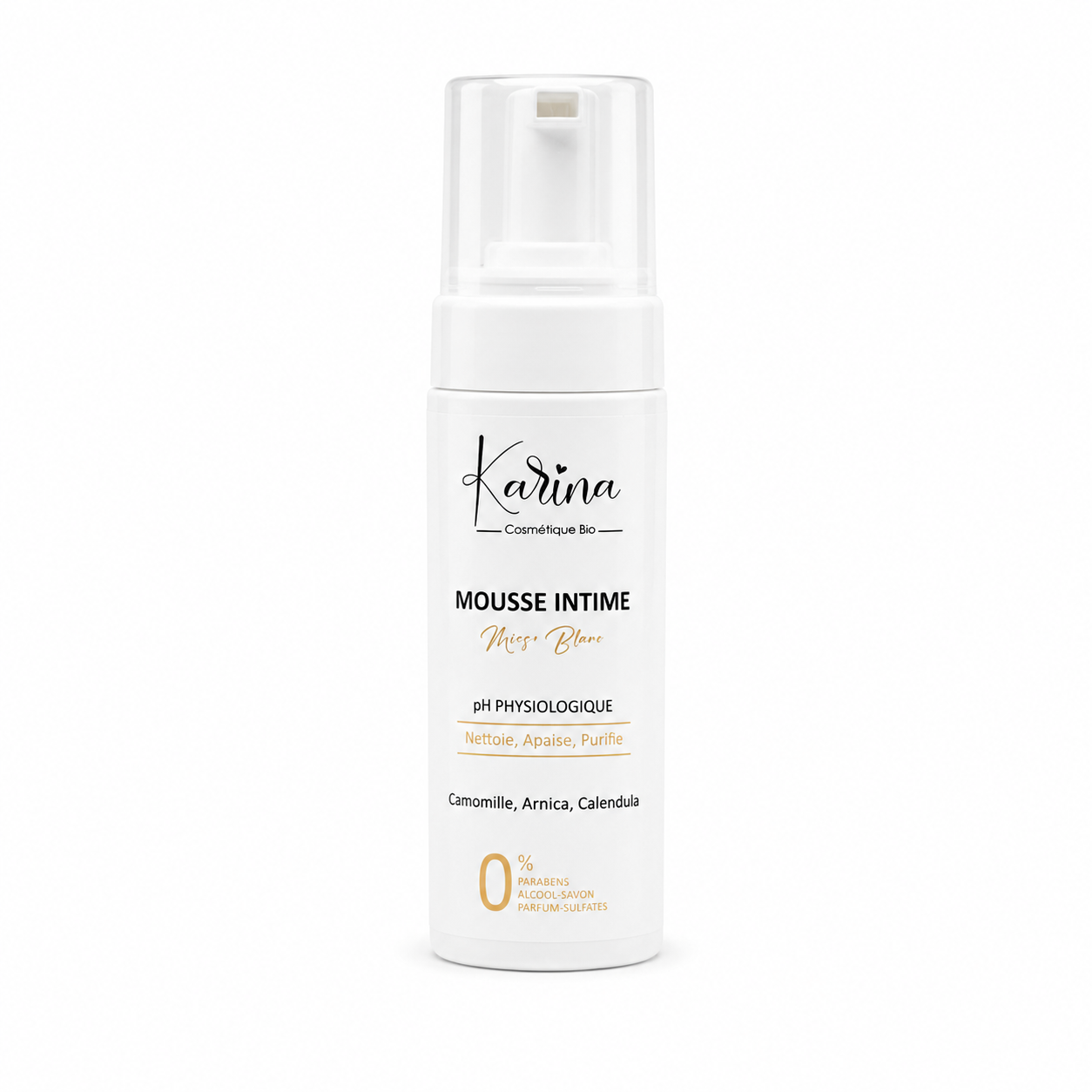 Mousse intime Musc Blanc