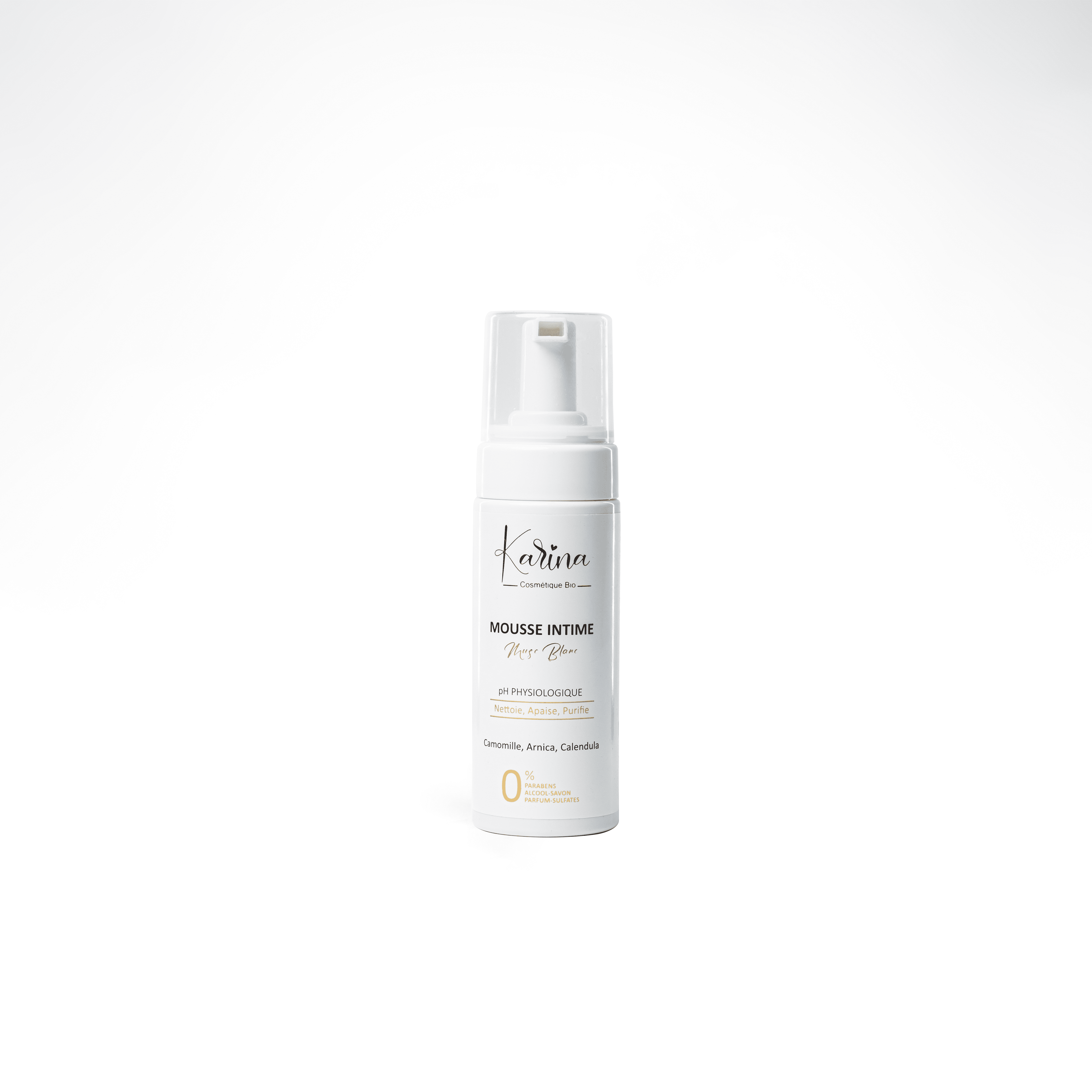 Mousse intime Musc Blanc